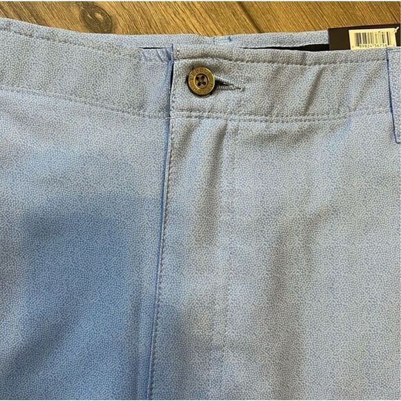 PEBBLE BEACH Shorts Mens 30 Light Blue Dry-Luxe Performance Stretch Pockets NWT - Picture 3 of 9